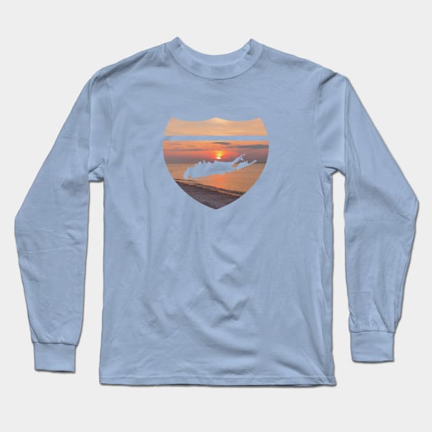 495 Beach Long Sleeve T-Shirt by Bullies Brand